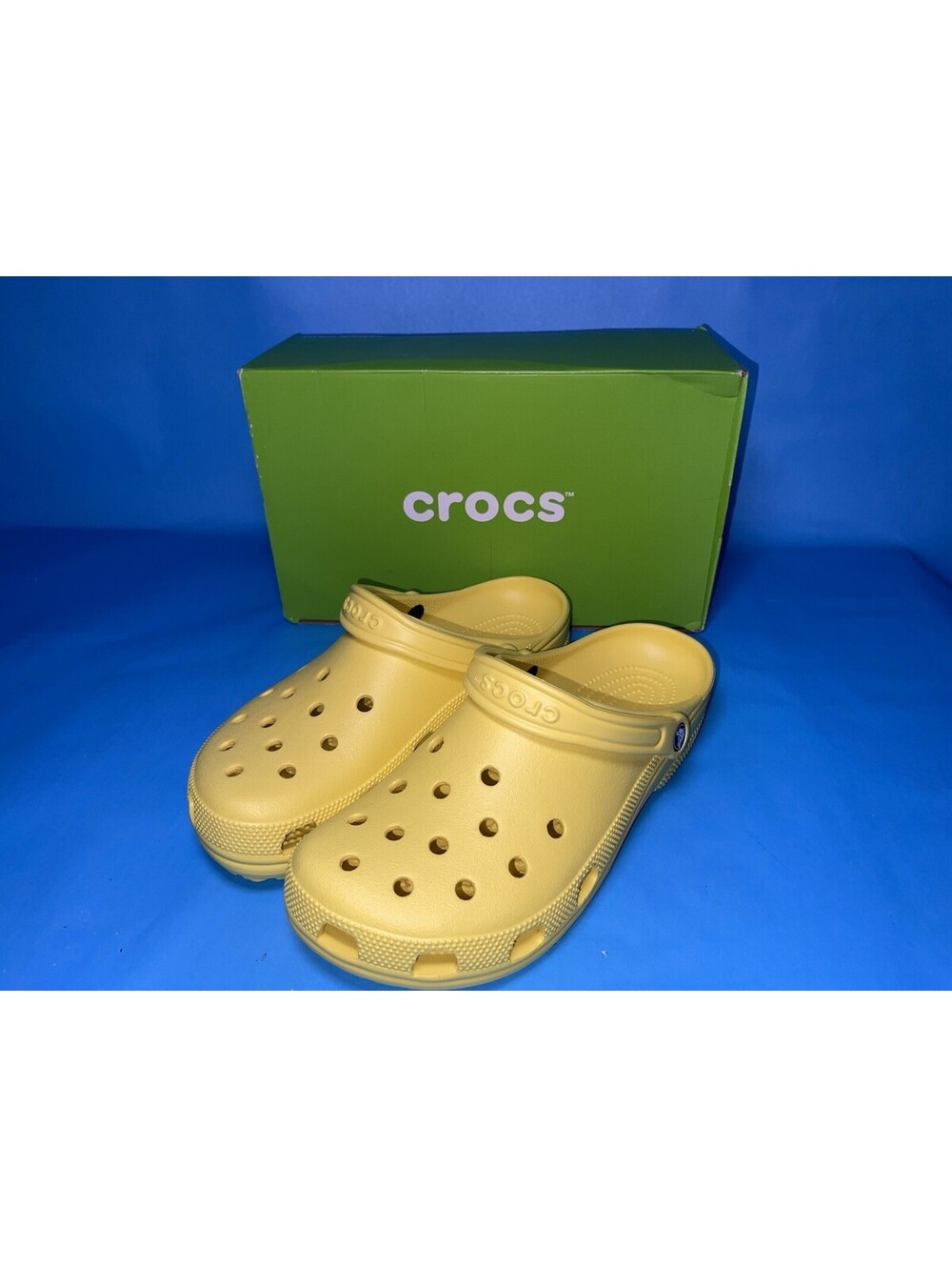 Crocs Classic Clog Cyber Yellow Mens 11 Womens 13 Bright Yellow w Box Brand New